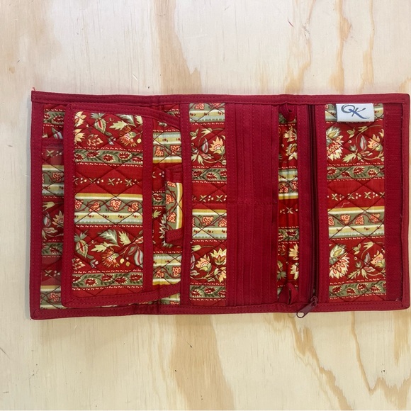 quilted wallet Red - Picture 3 of 6
